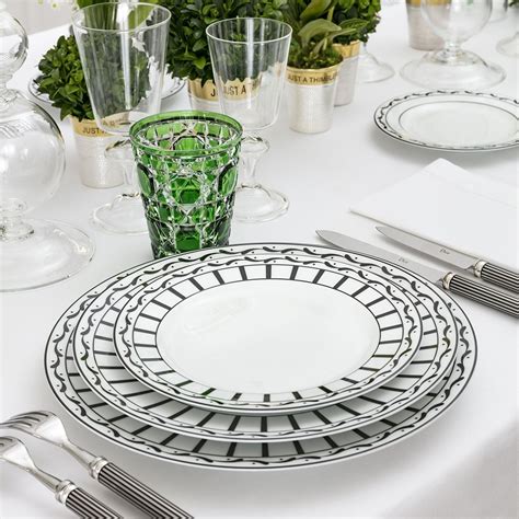 dior porcelain dinner plates|Dior maison tableware.